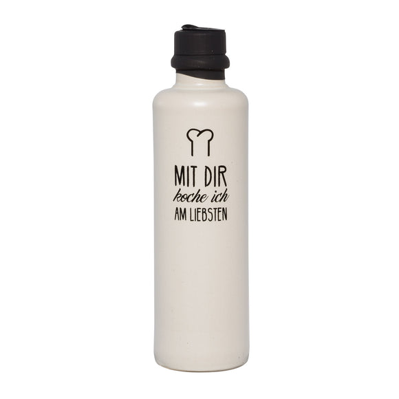 Tonflasche - Mit dir koche ich am liebsten