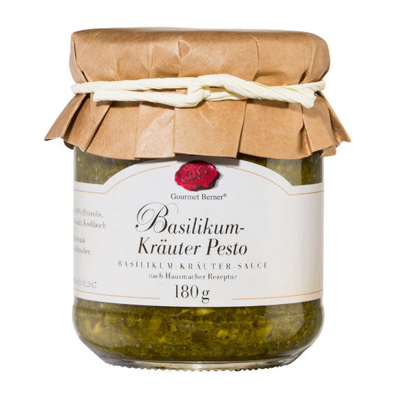 Basilikum-Kräuter Pesto