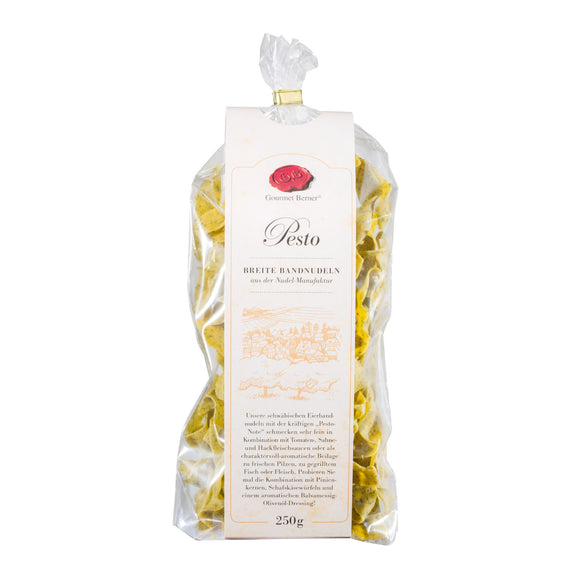 Schwäbische Eiernudeln - Pesto