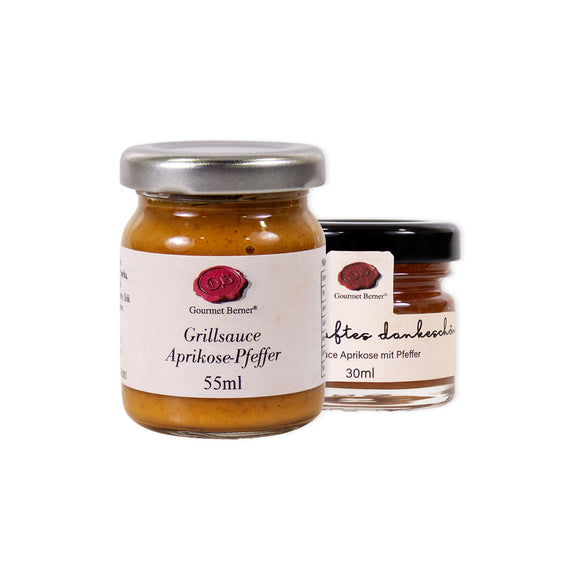Grillsauce Aprikose-Pfeffer