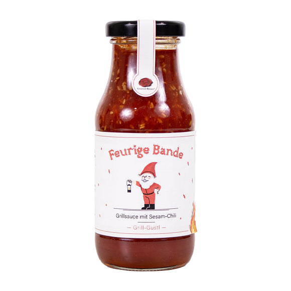 Feurige Bande - Grillsause mit Sesam-Chili
