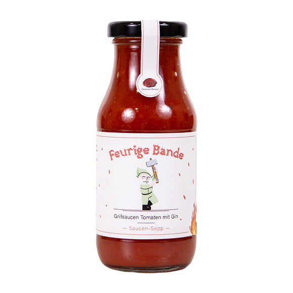 Feurige Bande - Grillsauce Tomate mit Gin