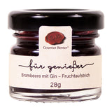 Brombeere mit Gin Fruchtaufstrich