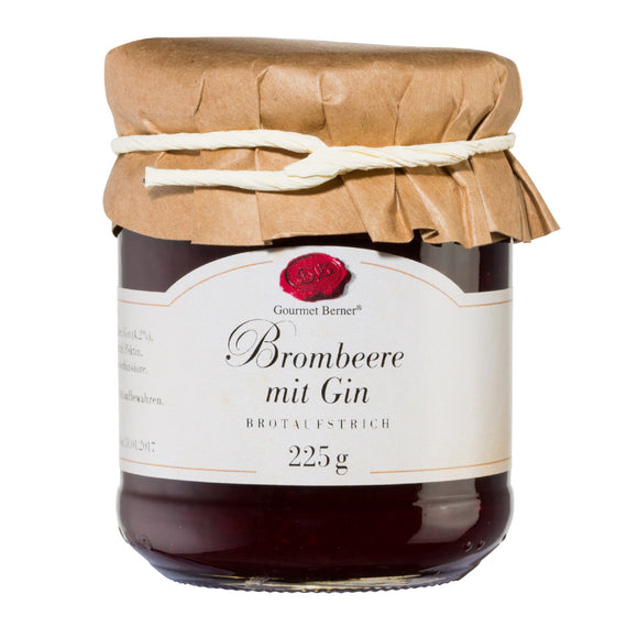 Brombeere mit Gin Fruchtaufstrich