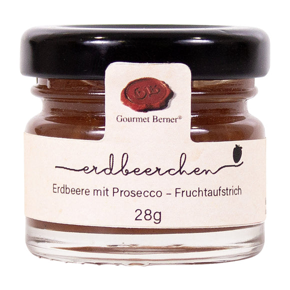 Erdbeere mit Prosecco Fruchtaufstrich
