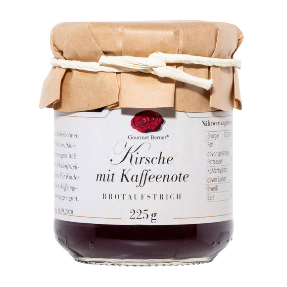 Kirsche mit Kaffeenote Fruchtaufstrich