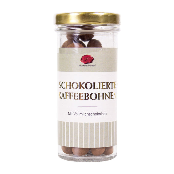 Schokolierte Kaffeebohnen