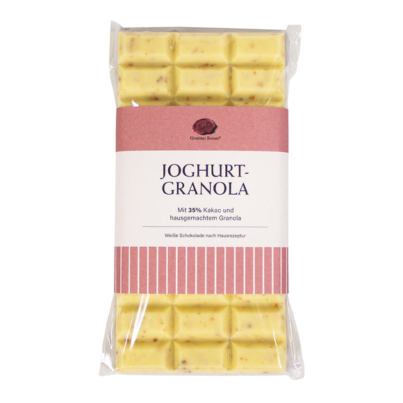 Joghurt-Granola - Weiße Schokolade
