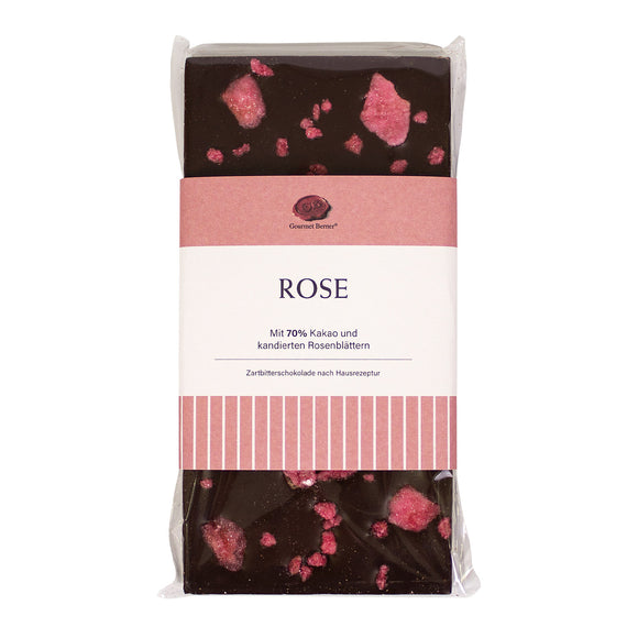Rose - Zartbitterschokolade