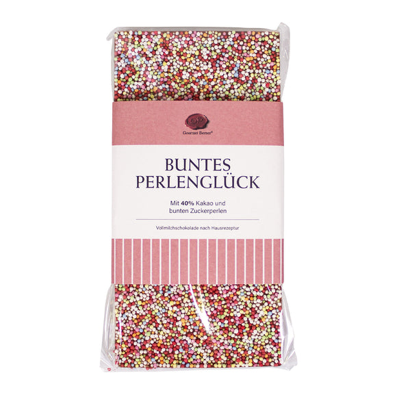 Buntes Perlenglück - Vollmilchschokolade