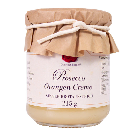 Prosecco Orangen Creme - Süßer Brotaufstrich