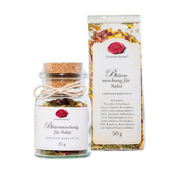 Blütenmischung für Salat