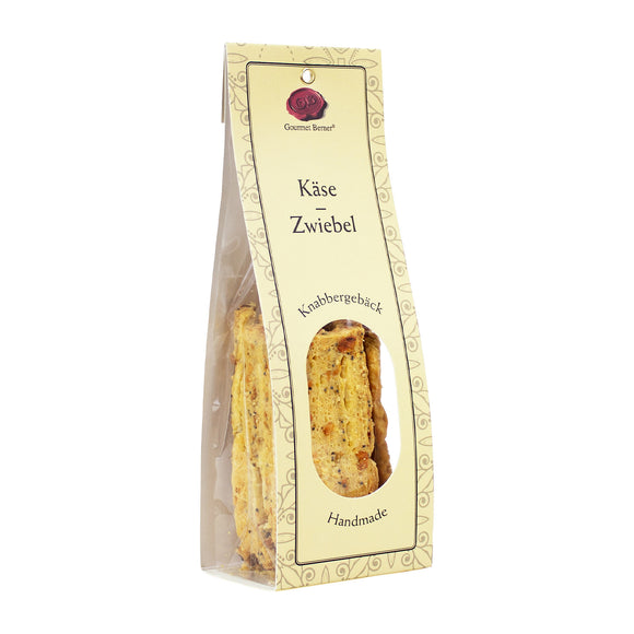 Knabbergebäck - Käse-Zwiebel