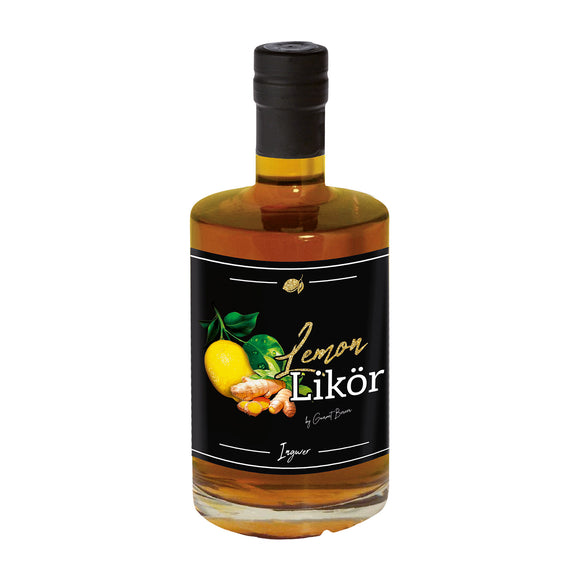Lemon Ingwer Likör