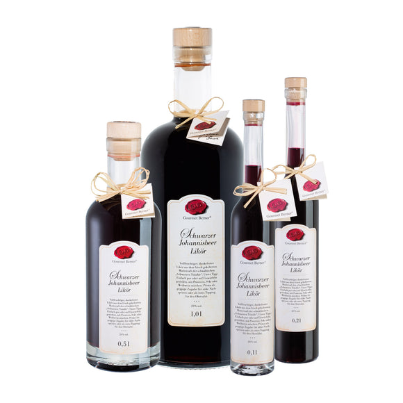 Schwarzer Johannisbeerlikör