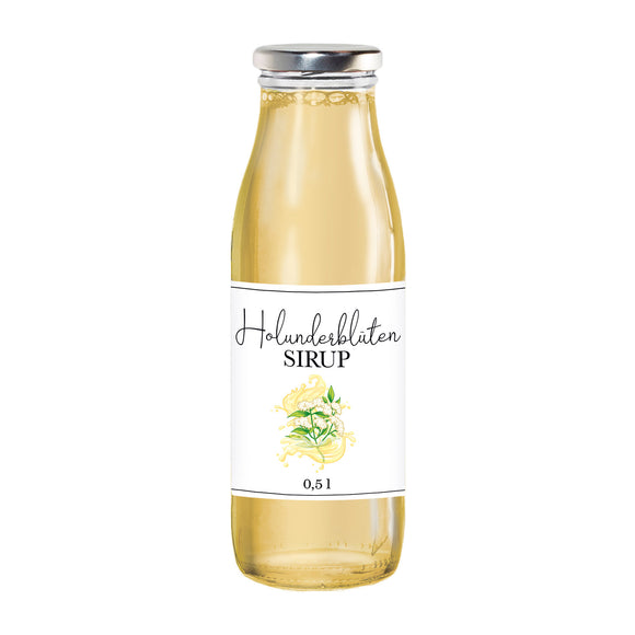 Holunderblüten Sirup