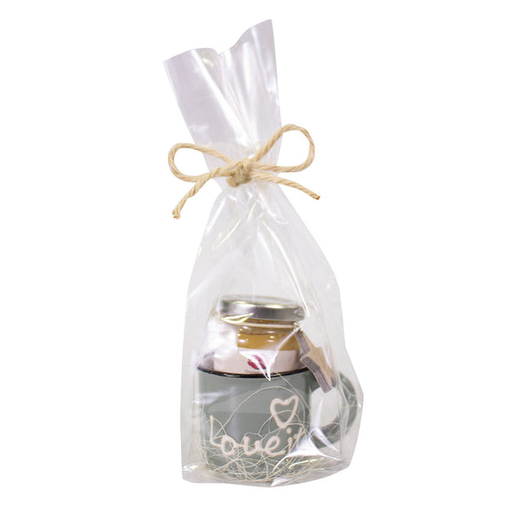 Tassengeschenk Espressobecher Love it - Wiesenblütenhonig