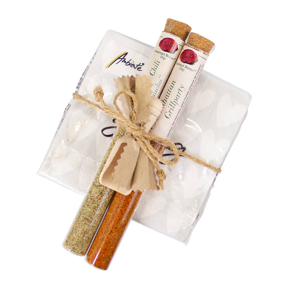 Serviettengeschenk - Grillparty