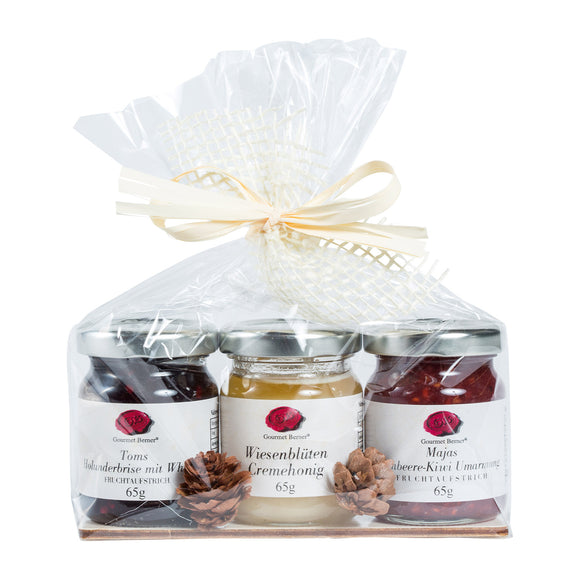 Brettgeschenk - Marmelade & Honig