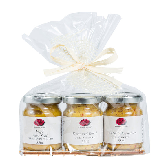 Brettgeschenk - Senfselektion