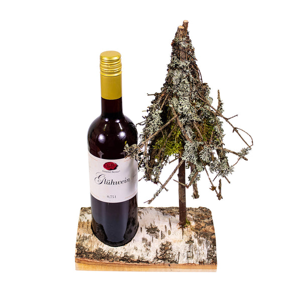 Deko Baum - Glühwein rot