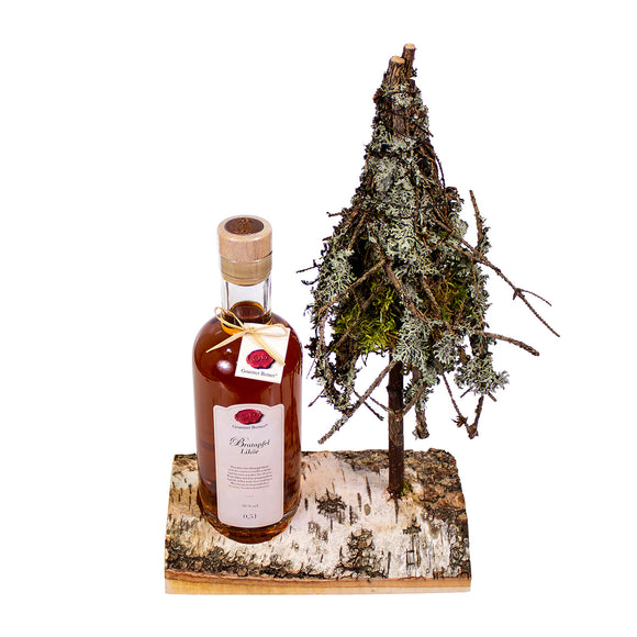 Deko Baum - Bratapfellikör
