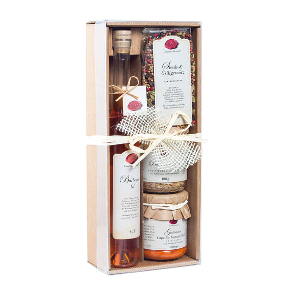 Präsentkarton - Grillen