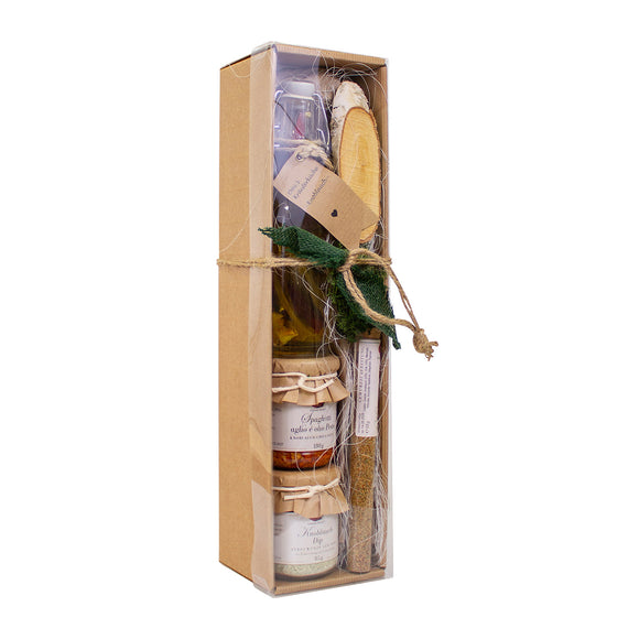 Präsentkarton - Omis Knoblauchküche