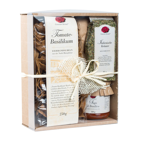 Präsentkarton - Italienische Kräuterpasta