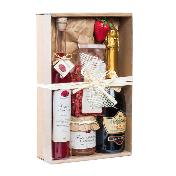 Präsentkarton - Liebliche Erdbeere