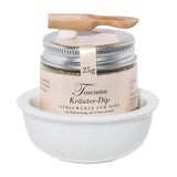 Dip in Porzellanschale