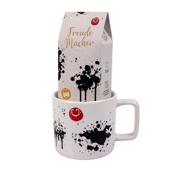 Tasse mit Teebox - Freudemacher