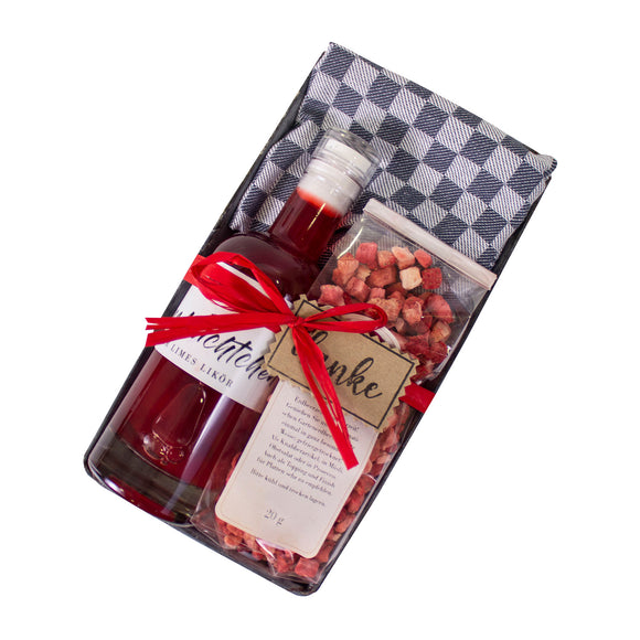 Zink Tablett - Erdbeerwiese