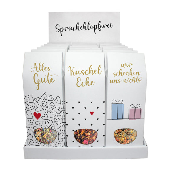 Tee Display - Sprücheklopferei 2