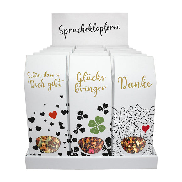 Tee Display - Sprücheklopferei 4