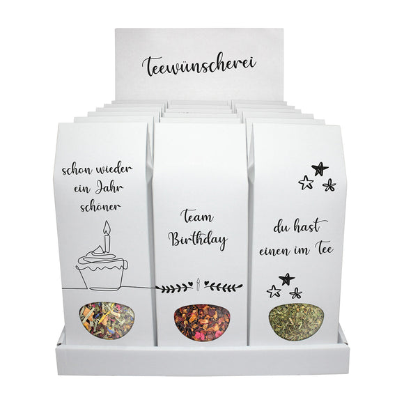 Tee Display - Teewünscherei