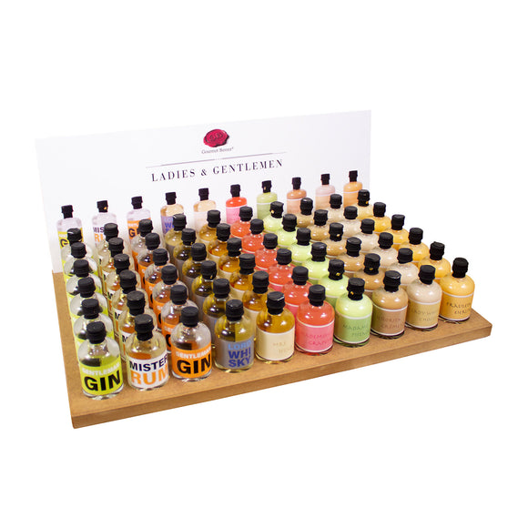 Holzdisplay - Ladies & Gentlemen