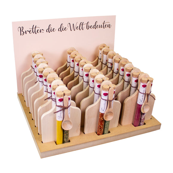 Holzdisplay - Vesperbretter