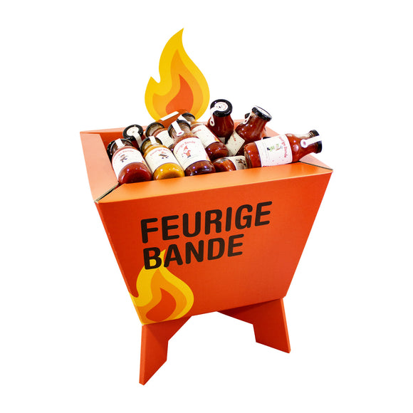 Kartondisplay Feurige Bande