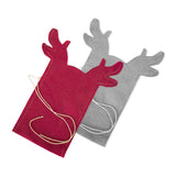 Flatbag aus Filz (z. B. für Glühwein Flasche)