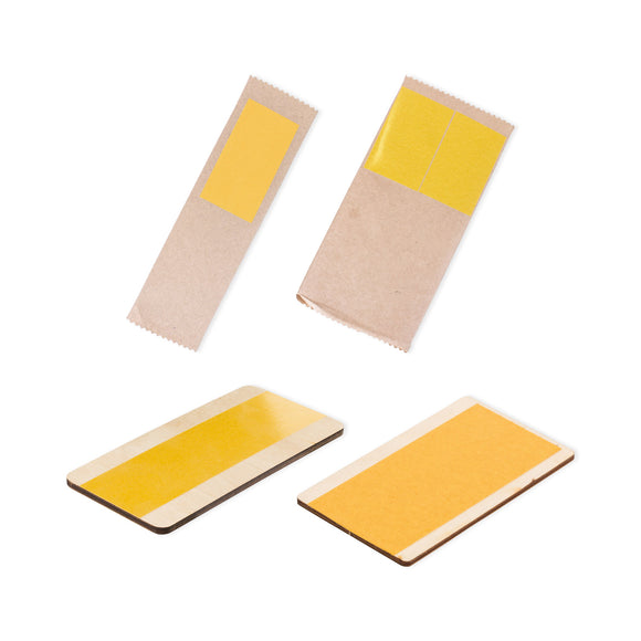 Brettchen mit Klebeband