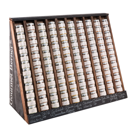 PET Thekenaufsteller - Dips