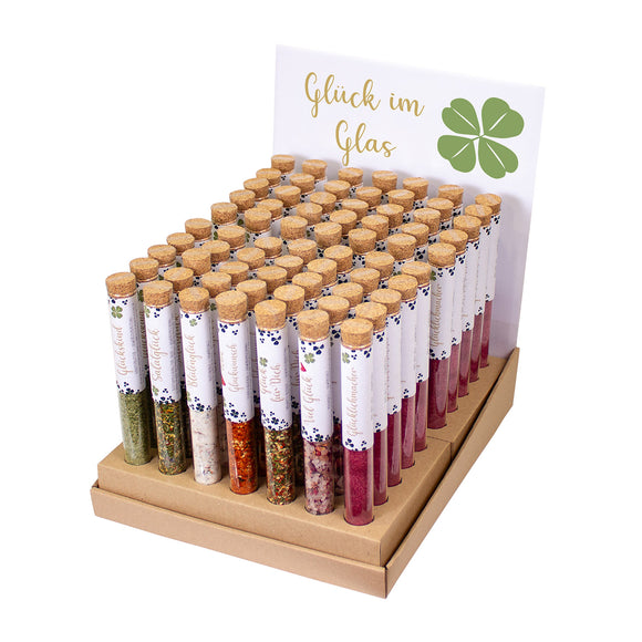 Vitro Kartondisplay - Glück im Glas