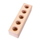 Holzständer für Vitro-Reagenzgläßer